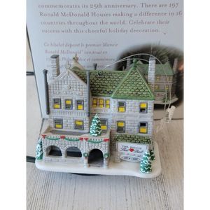 McDonald's Dept 56 98774 the first house that heart built ornament Xmas